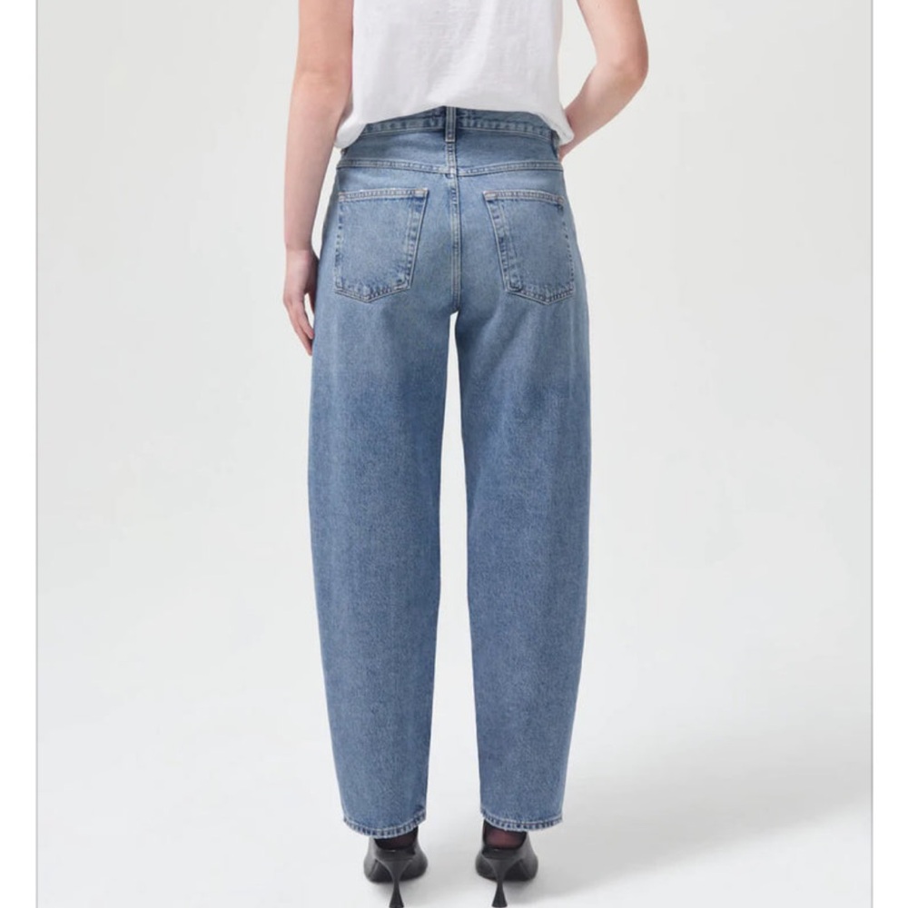 Agolde High Waisted Tapered Baggy Jeans - Picture 2 of 11